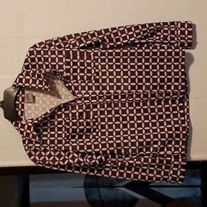 Retro Patterned blouse